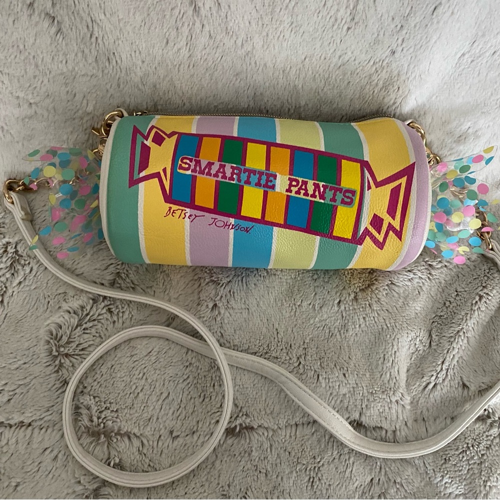 Betsey Johnson smartie pants crossbody 🍬